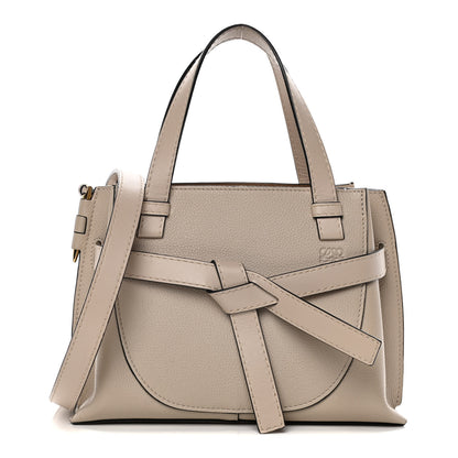 Loewe Calfskin Mini Gate Tote Light Oat 1 of 19