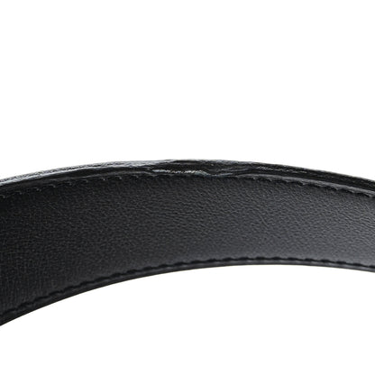 Hermes Box Togo 32mm H Belt 95 38 Black Orange 6 of 6