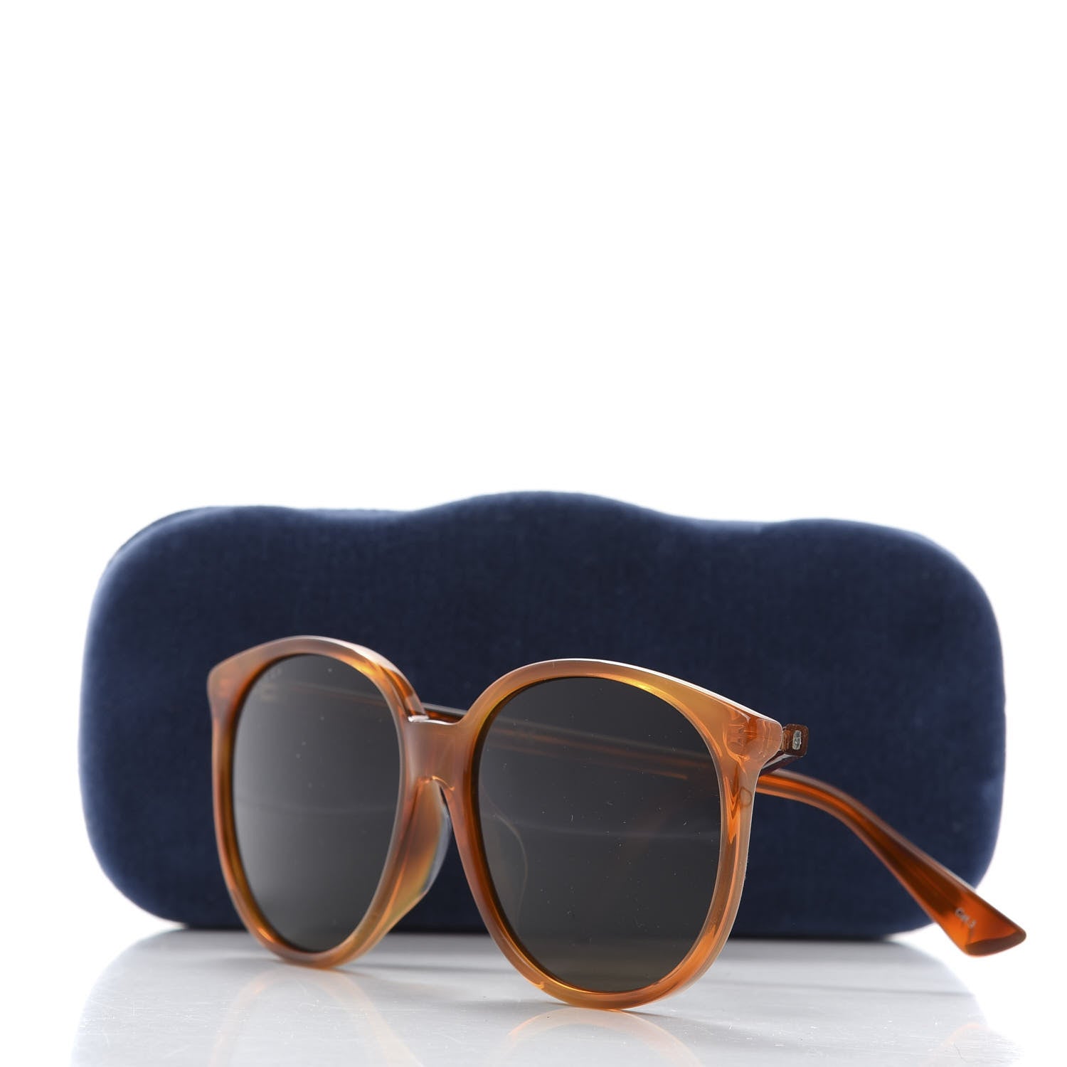 Gucci Acetate Frame Sunglasses GG0261SA Havana 9 of 9