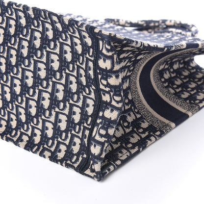 Christian Dior Oblique Book Tote Blue Multicolor 9 of 10