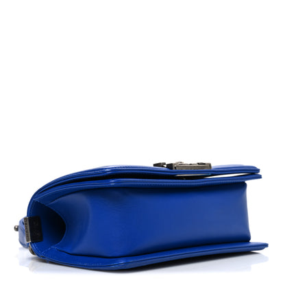 Chanel Galuchat Stingray Small Boy Flap Blue 4 of 10