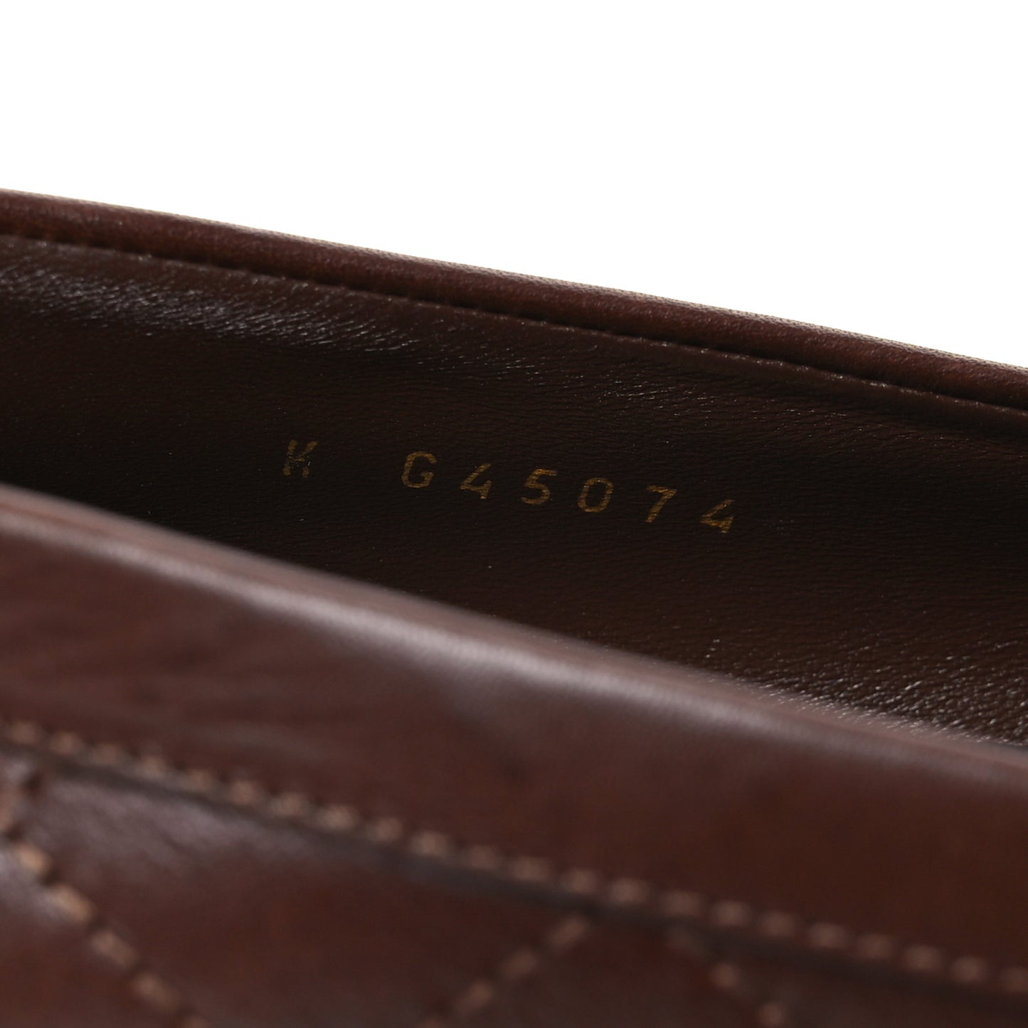 Calfskin Quilted CC Mocassin Loafers 41 Brown