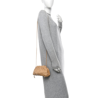 Bottega Veneta Butter Calfskin The Mini Pouch Almond 2 of 10