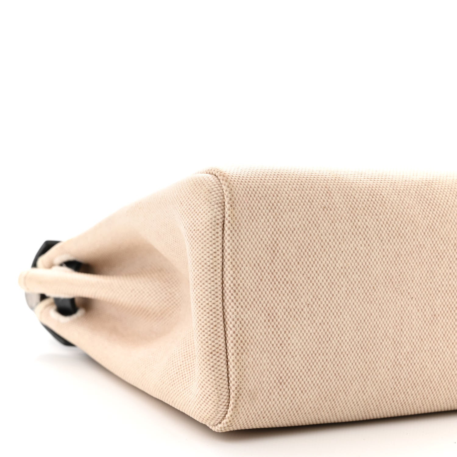Hermes Toile Vache Calfskin Herbag 30 PM Natural Black 9 of 12