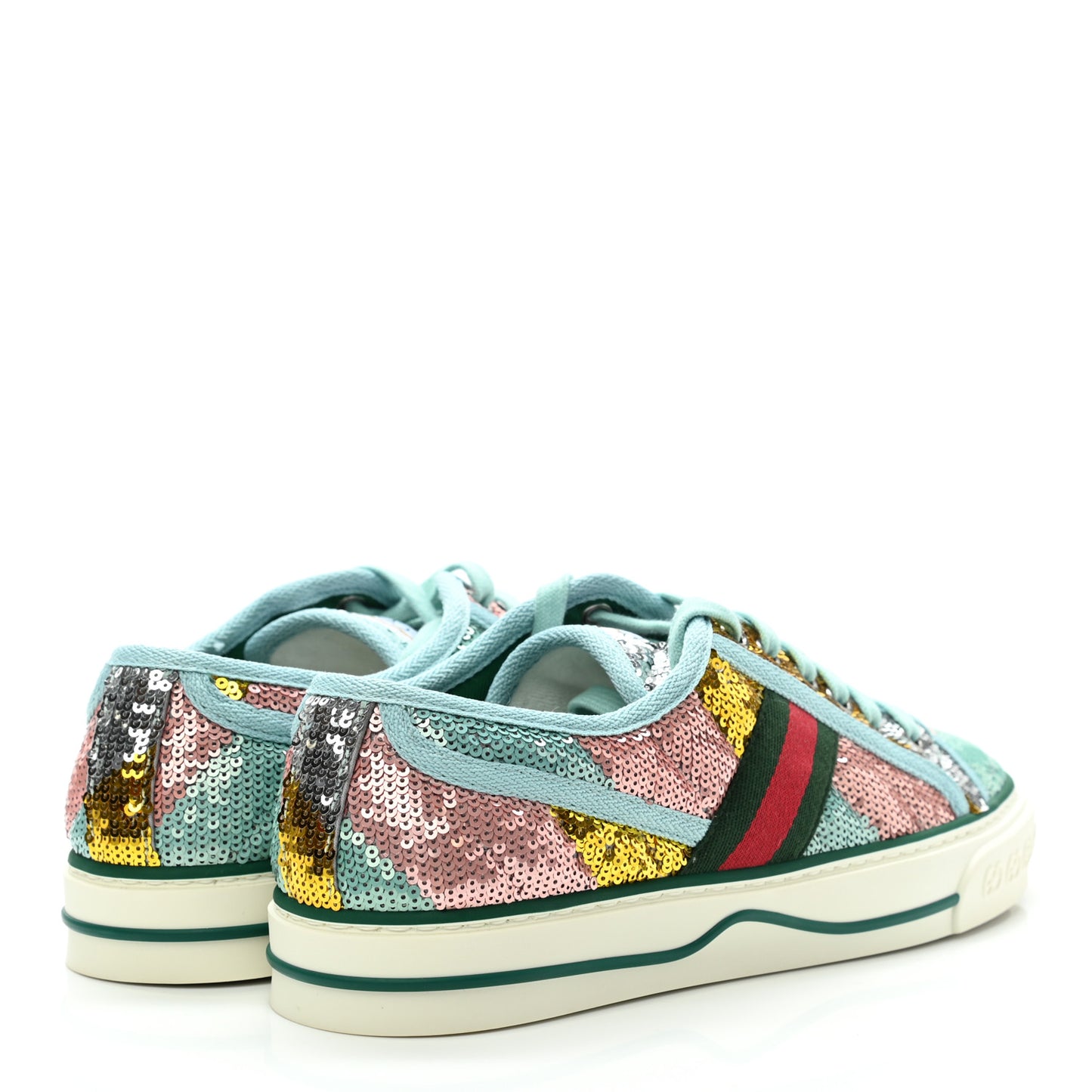 Sequin Web Matelasse Womens 1977 Tennis Sneakers 38 Multicolor