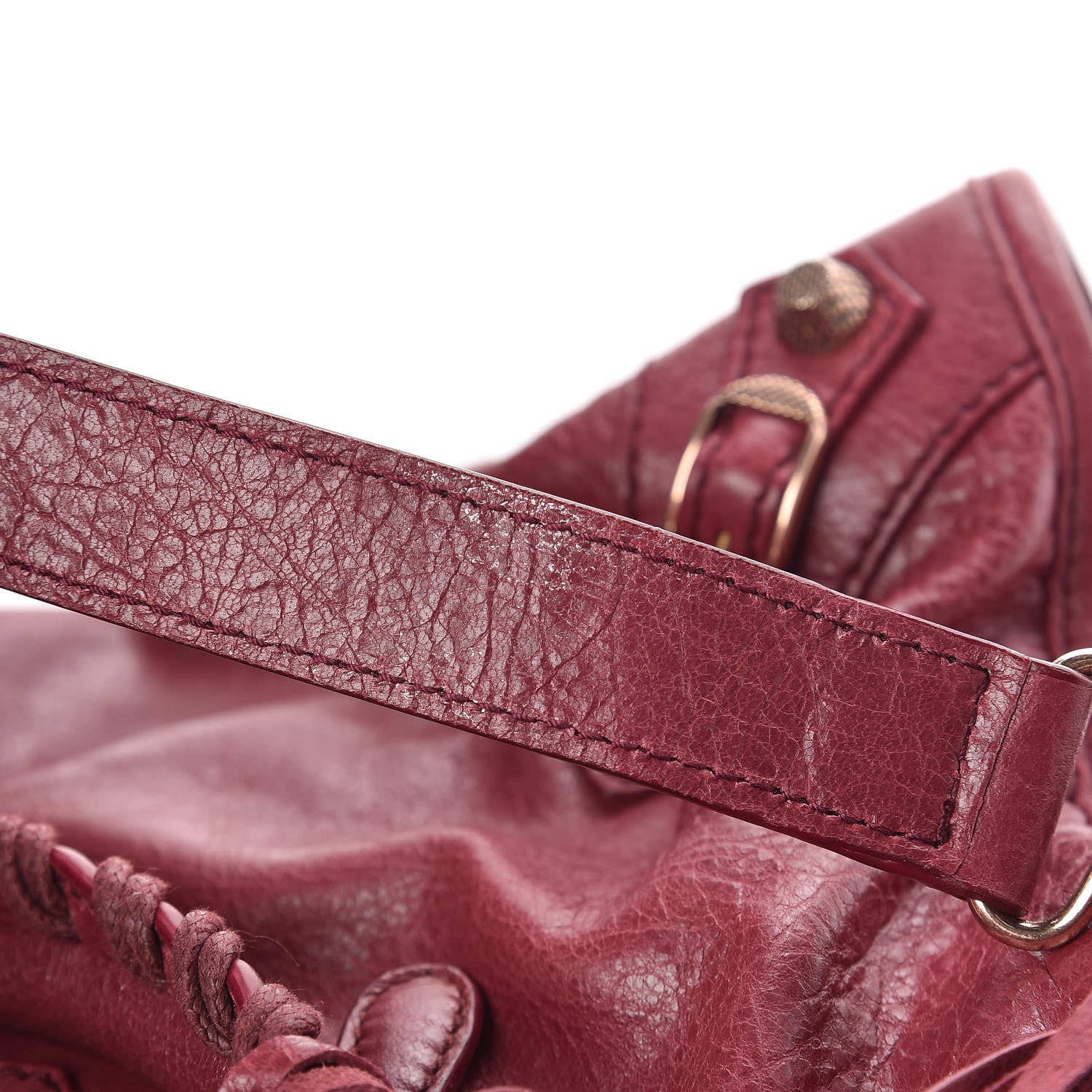 Balenciaga Agneau Giant 12 Rose Gold Hardware City Cassis 11 of 14