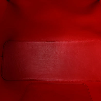 Christian Louboutin Calfskin Spiked Large Cabarock Shopper Tote Black 5 of 10