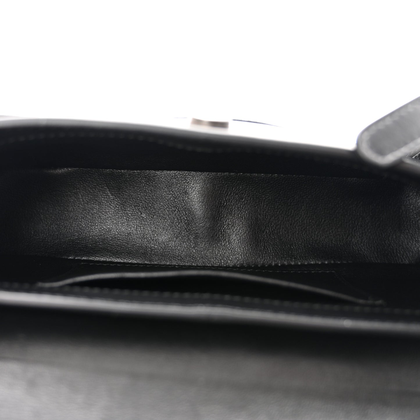 Box Calfskin Monochrome Small XX Flap Stretch Bag Black