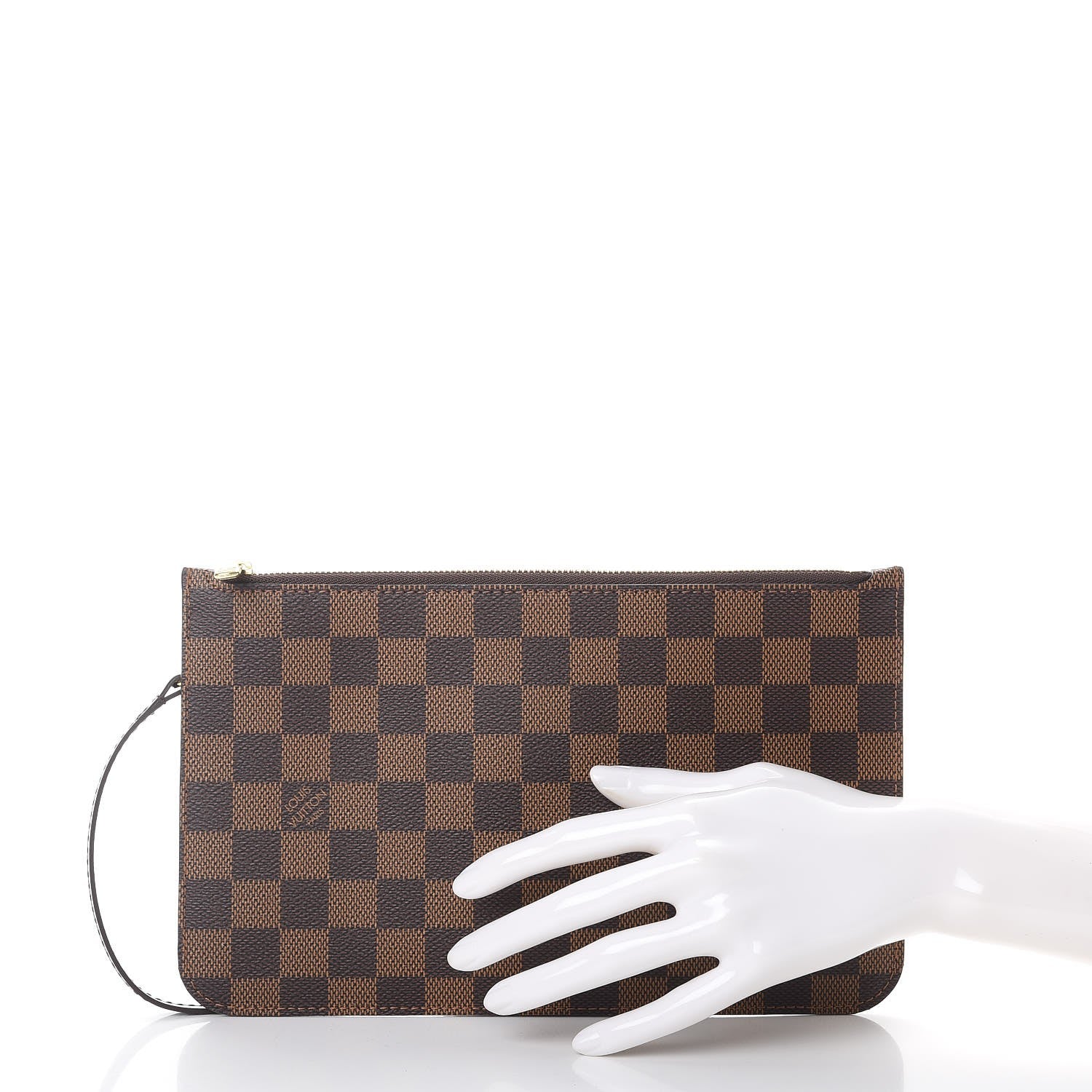 Louis Vuitton Damier Ebene Neverfull MM GM Pochette 2 of 8
