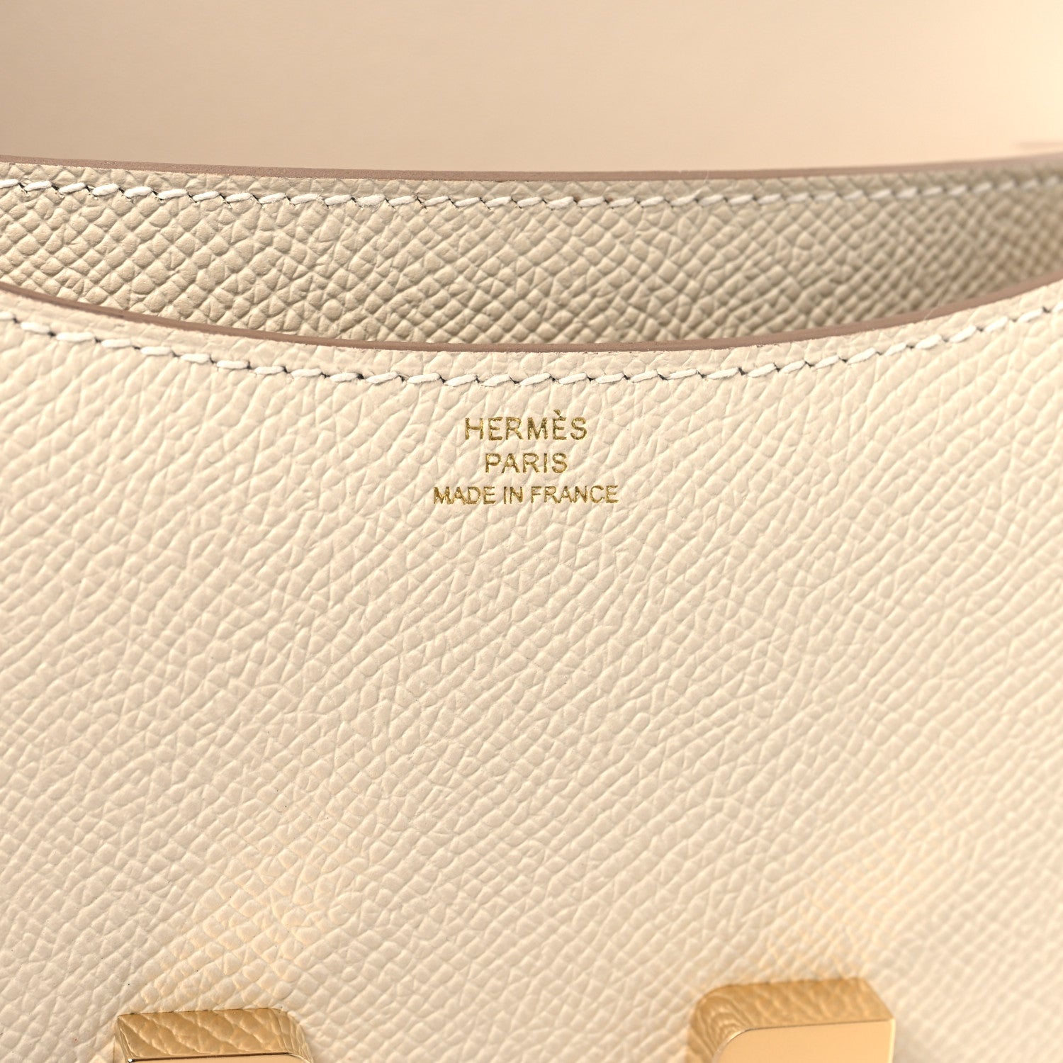 Hermes Epsom Constance 18 Craie 7 of 12