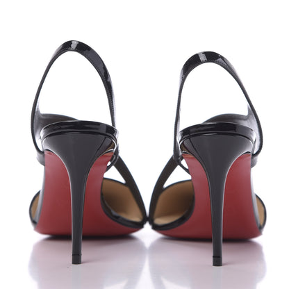 Christian Louboutin Patent Brandina 85 Pumps 38.5 Black 6 of 8
