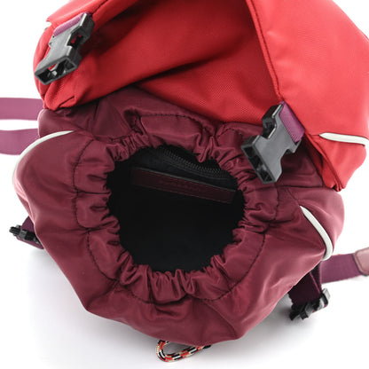 Burberry Nylon Leo Sling Bag Bright Red 5 of 10