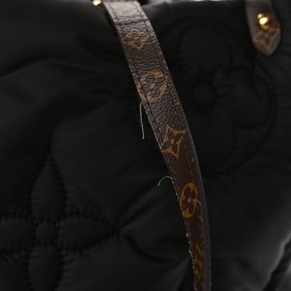 Louis Vuitton Econyl Monogram Pillow Giant Onthego GM Black 9 of 11