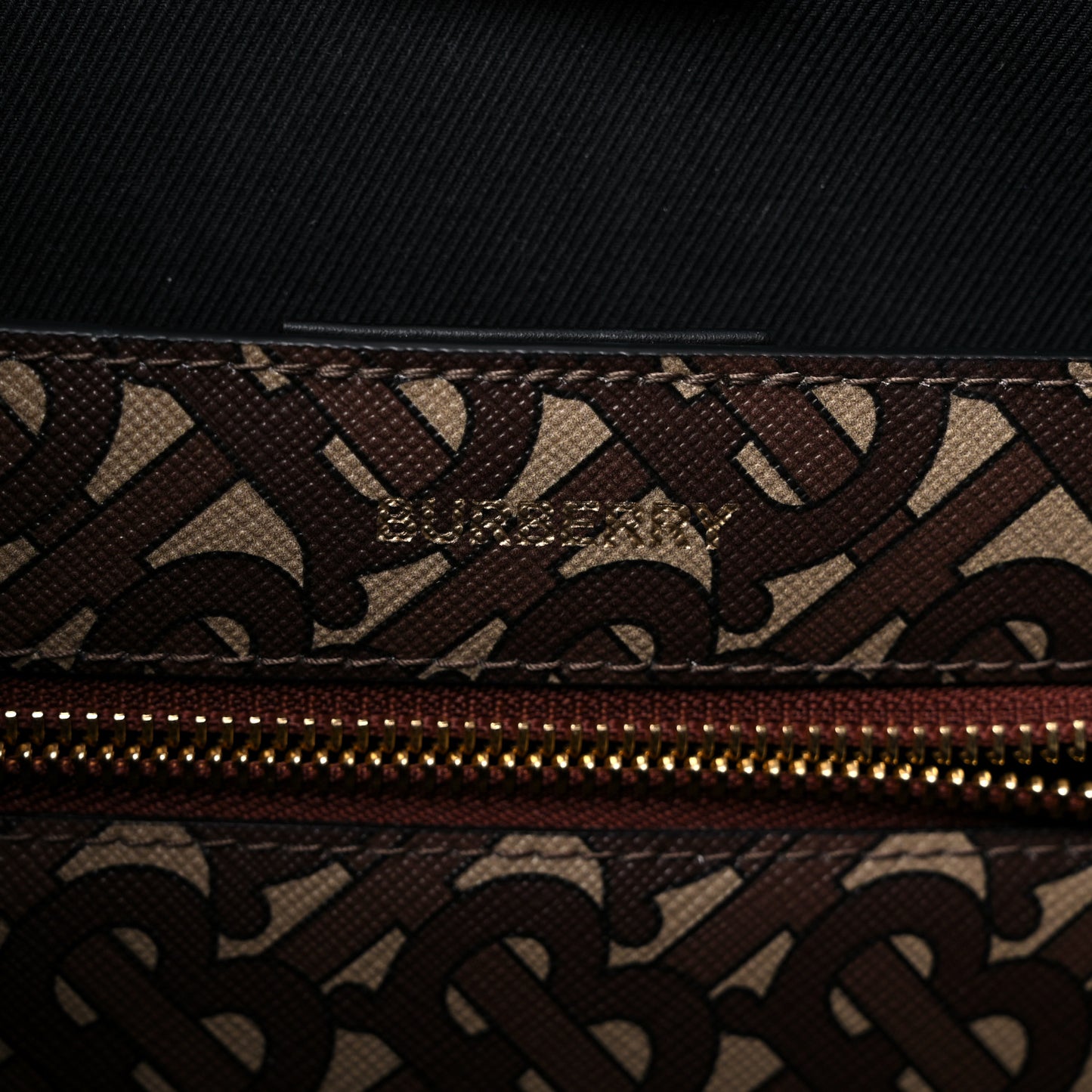 E-Canvas Monogram Studded Book Tote Bridle Brown