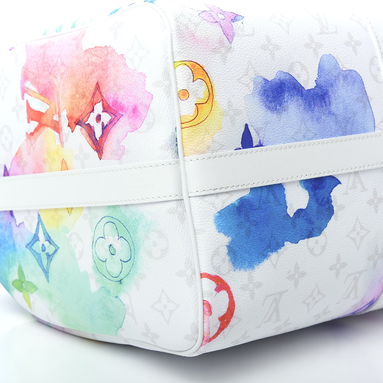 Louis Vuitton Monogram Watercolor Keepall Bandouliere 50 Multicolor 5 of 9