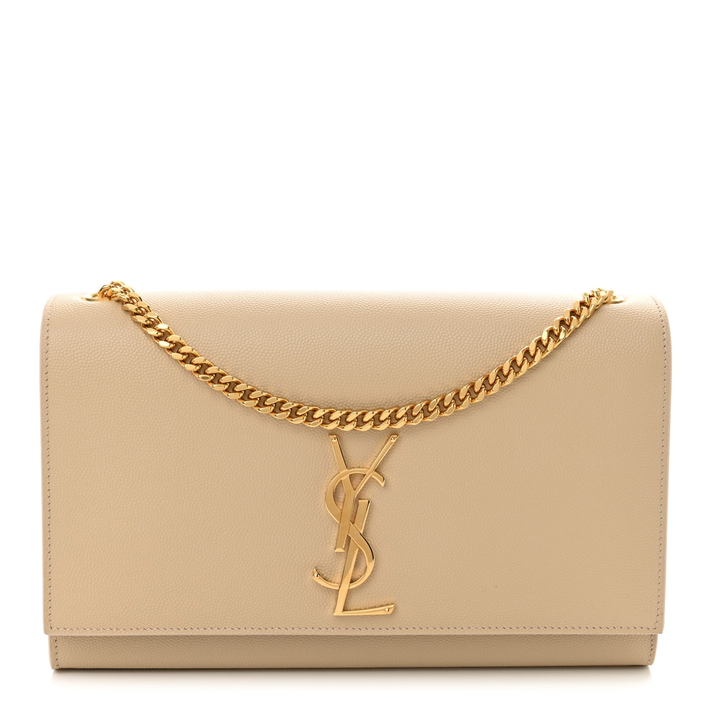 Grain De Poudre Medium Monogram Kate Satchel Nude Powder