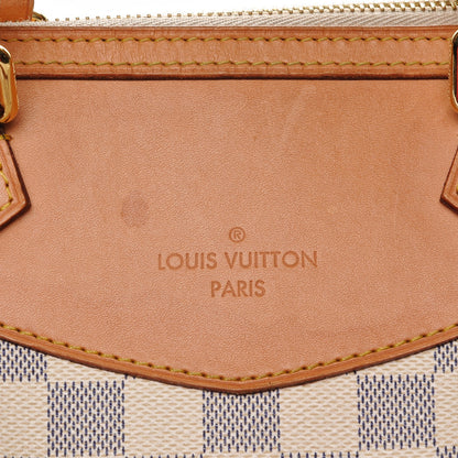 Louis Vuitton Damier Azur Siracusa GM 5 of 10