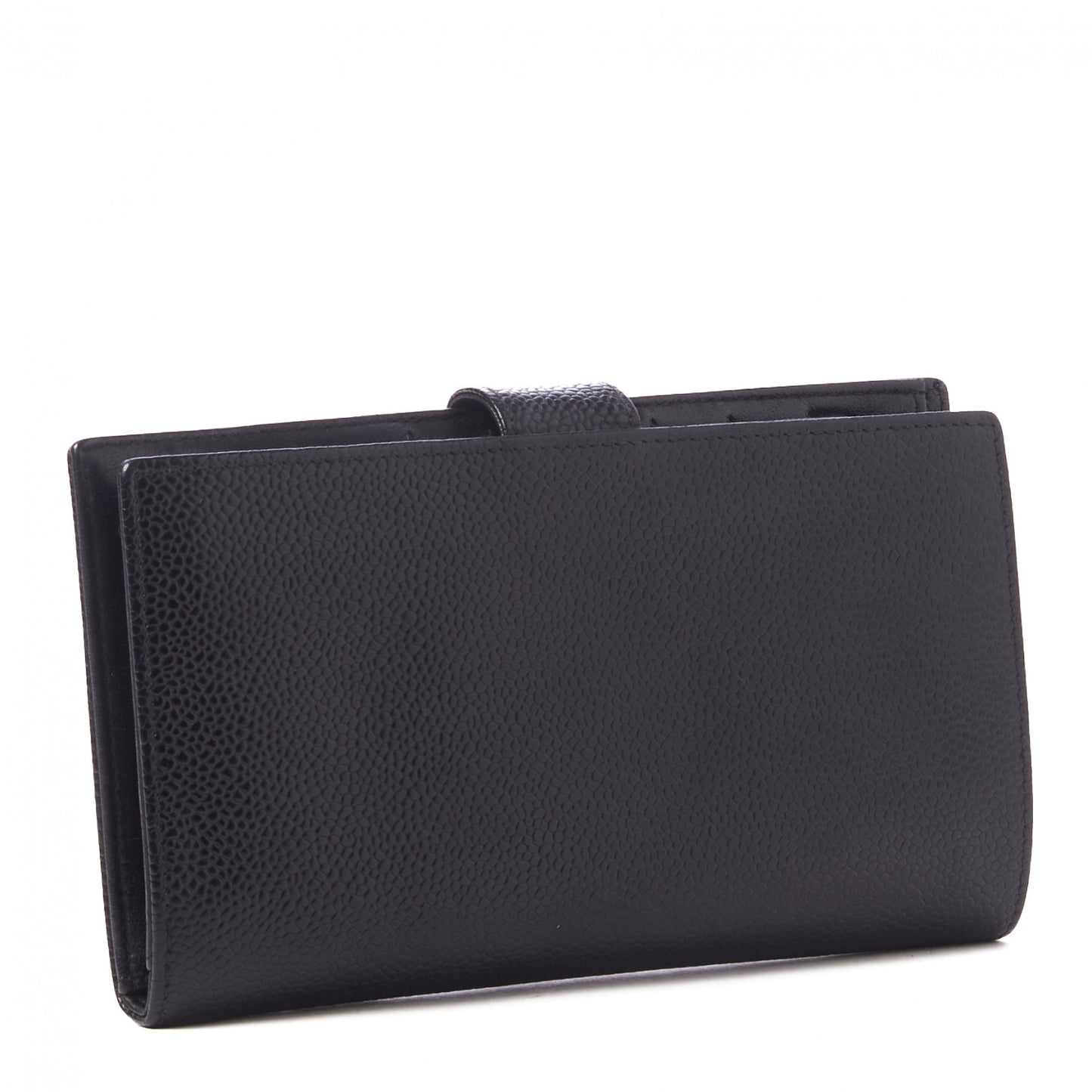 Caviar Timeless CC French Wallet Black