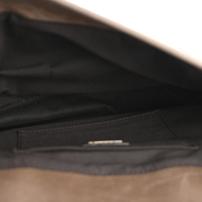 Fendi Calfskin B Bag Brown Grey 5 of 15