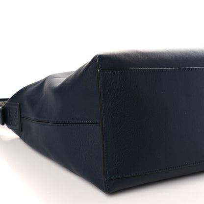 Loewe Supple Smooth Calfskin Jacquard Cubi Crossbody Bag Deep Navy 8 of 9