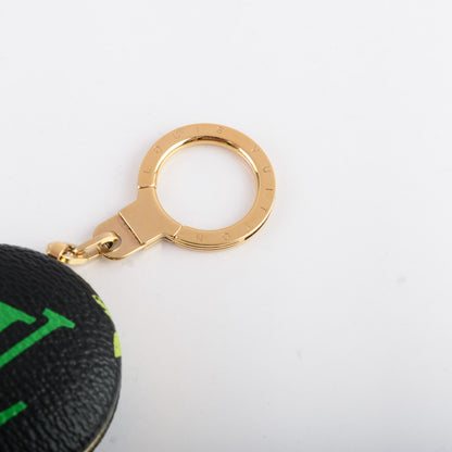 Louis Vuitton Monogram Multicolor Astropill Light Key Ring Black 5 of 6