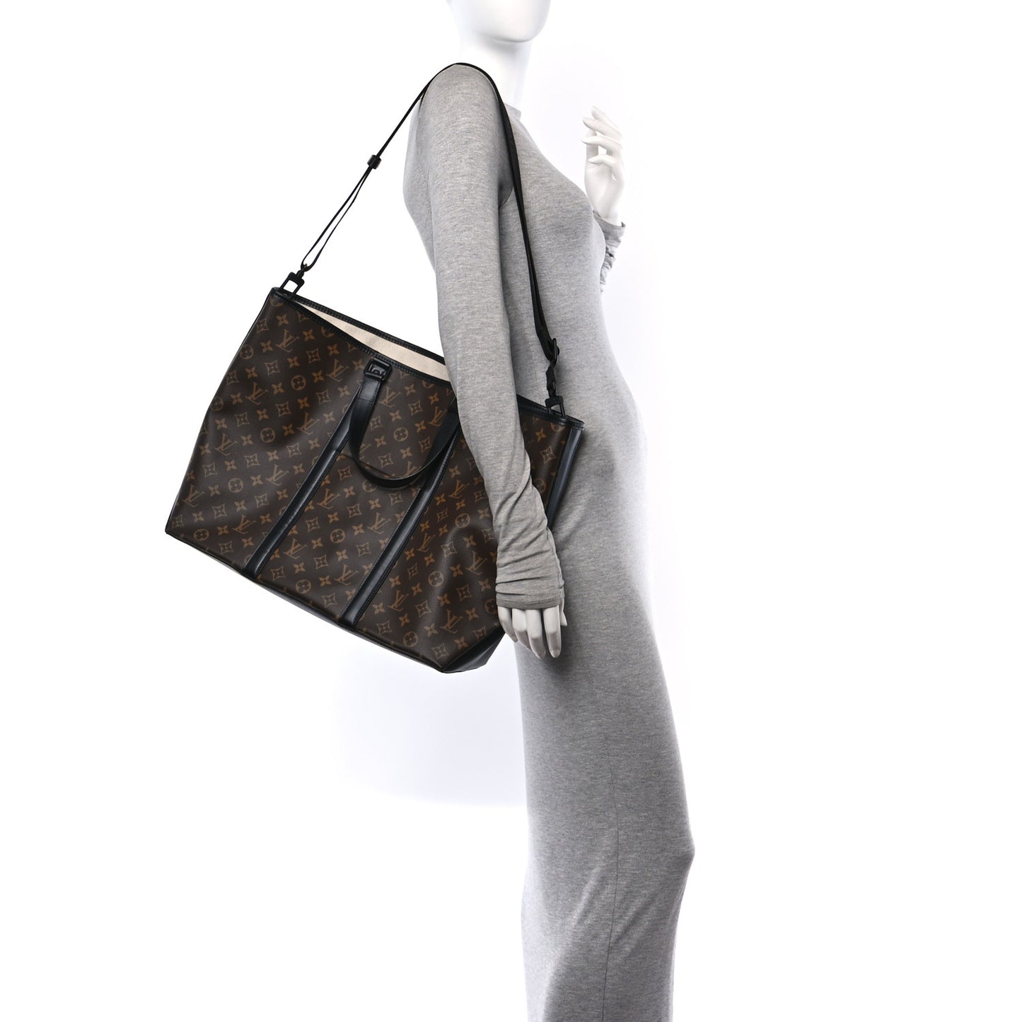 Monogram Macassar Weekend Tote GM