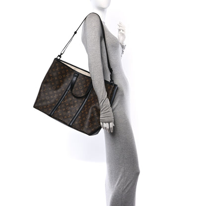 Louis Vuitton Monogram Macassar Weekend Tote GM 2 of 10