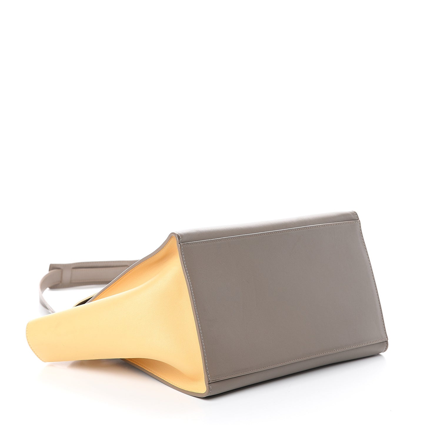 Smooth Calfskin Medium Tri-Color Trapeze Butter