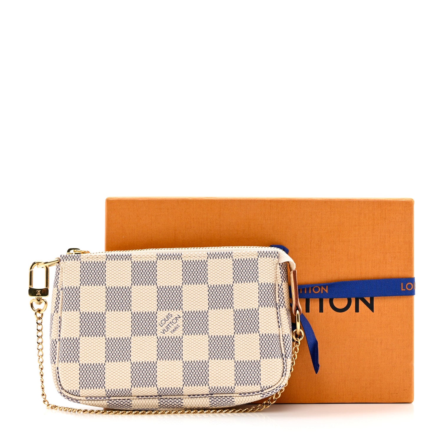 Louis Vuitton Damier Azur Mini Pochette Accessories 7 of 7