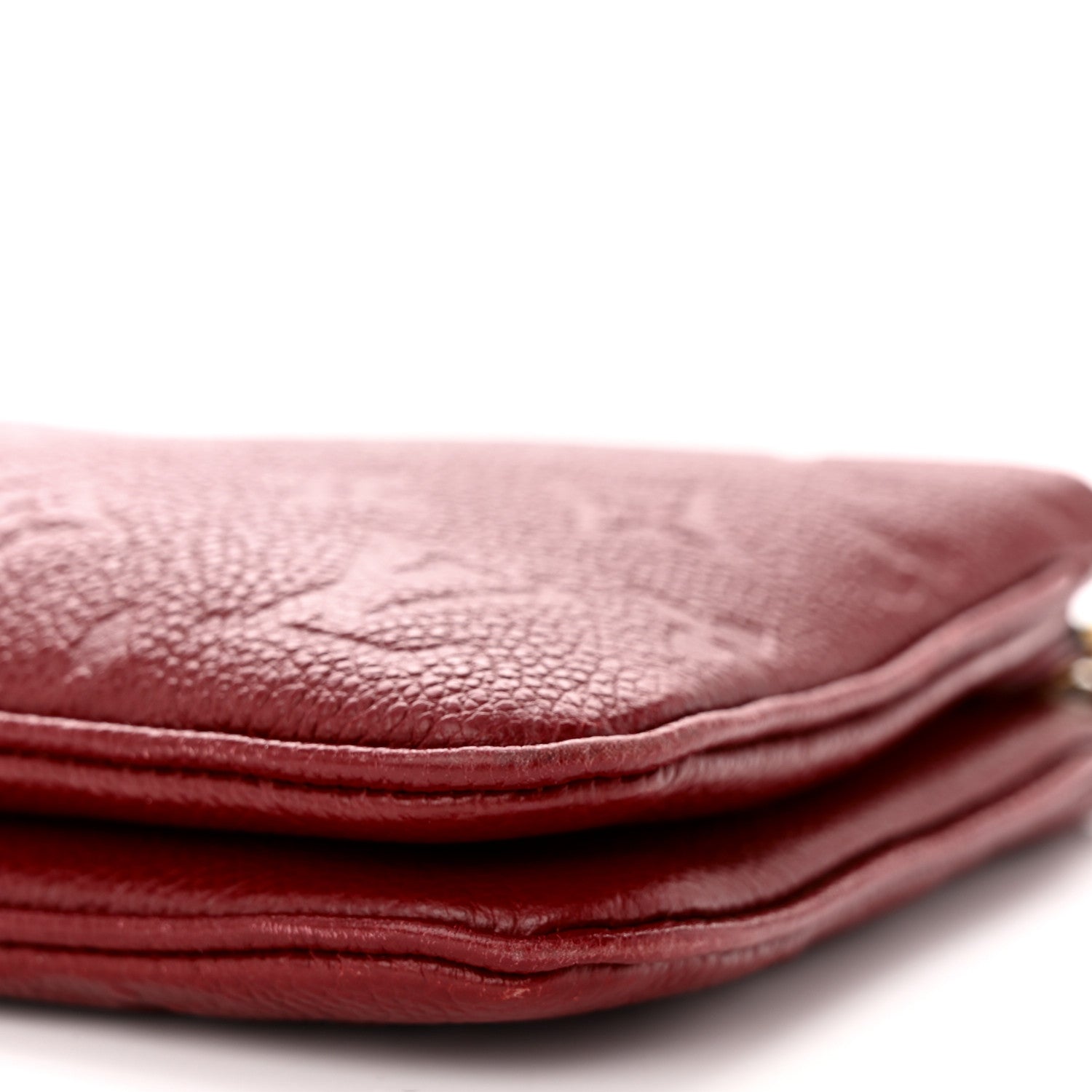 Louis Vuitton Empreinte Double Zip Pochette Cherry Berry 11 of 13