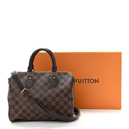 Louis Vuitton Damier Ebene Speedy Bandouliere 25 11 of 11