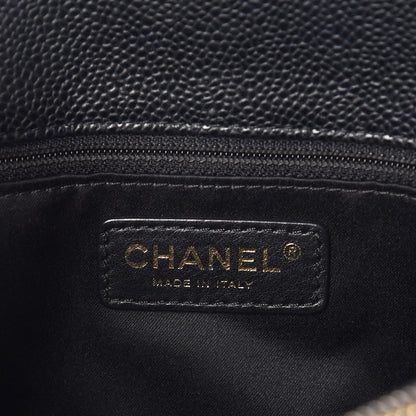 Chanel Caviar Quilted Grand Shopping Tote GST Black 6 of 13