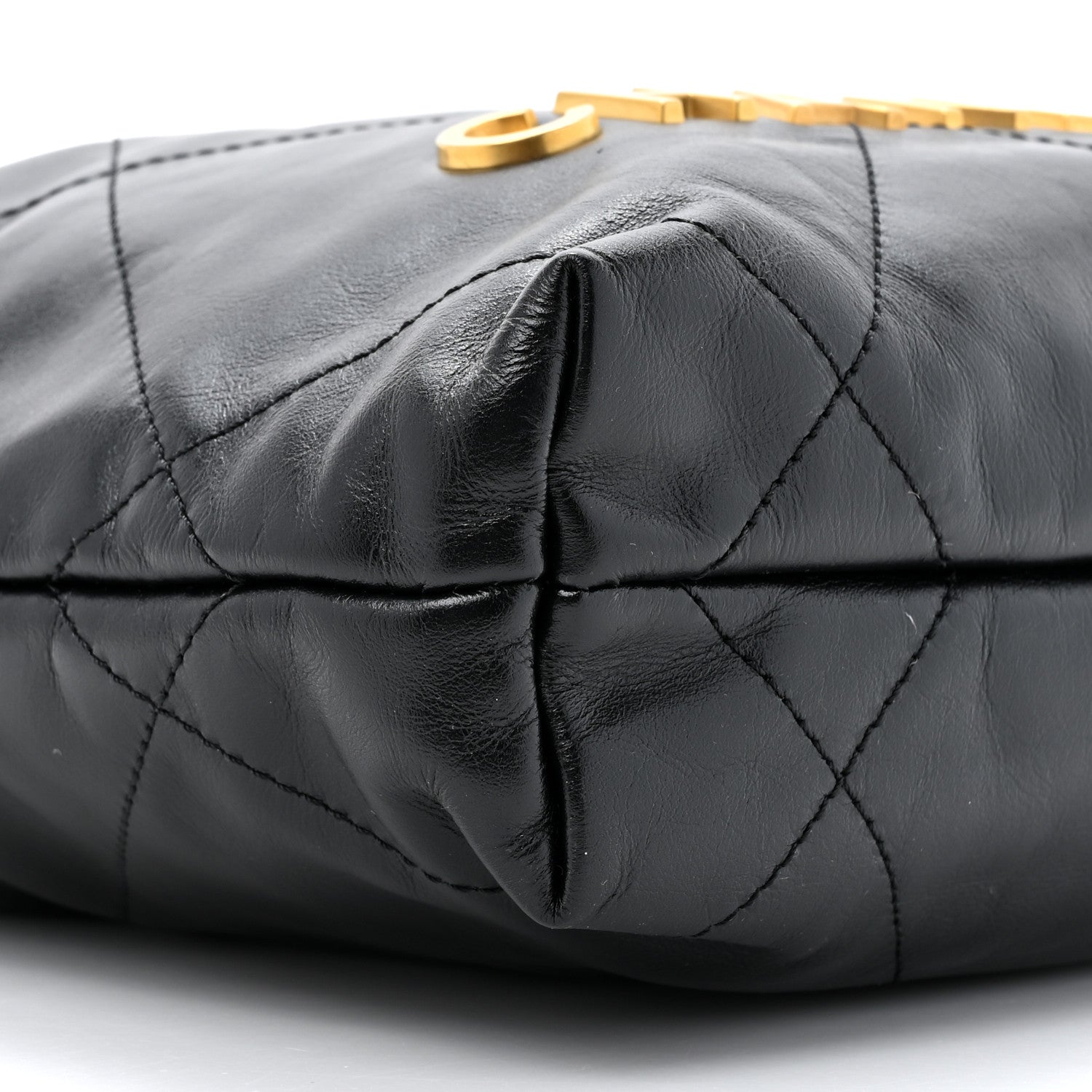 Chanel Shiny Calfskin Quilted Mini Chanel 22 Black 10 of 10
