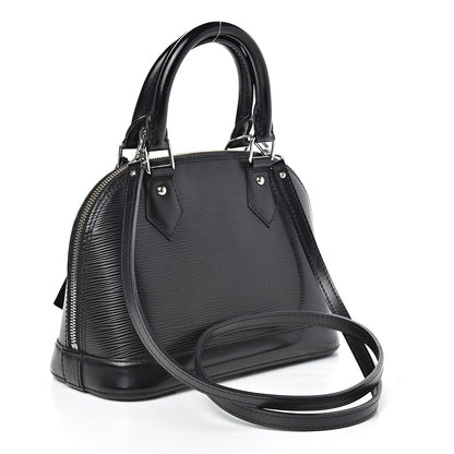 Louis Vuitton Epi Alma BB Black 3 of 12