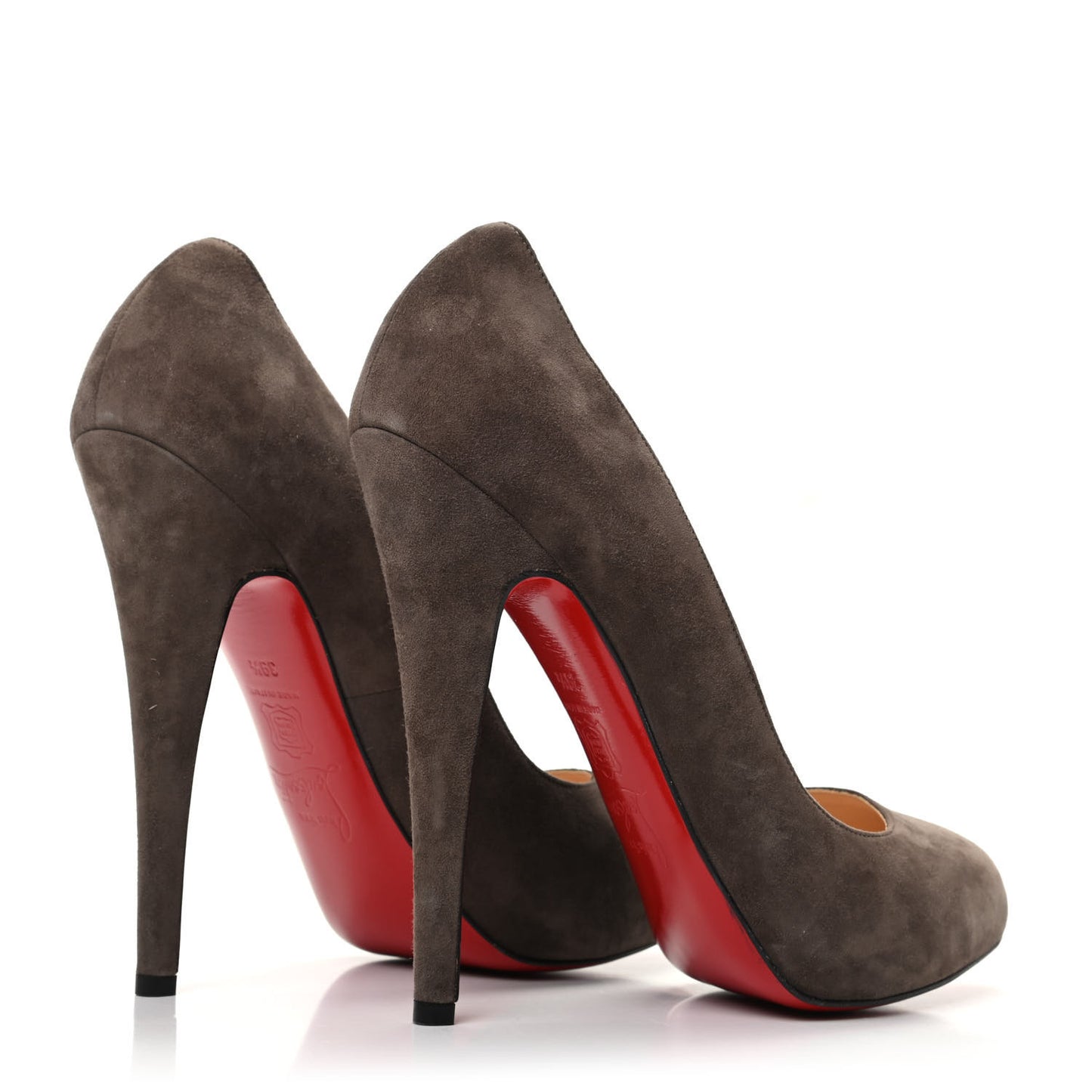 Suede Royal Miss Clichy 140 Pumps 39.5 Brown