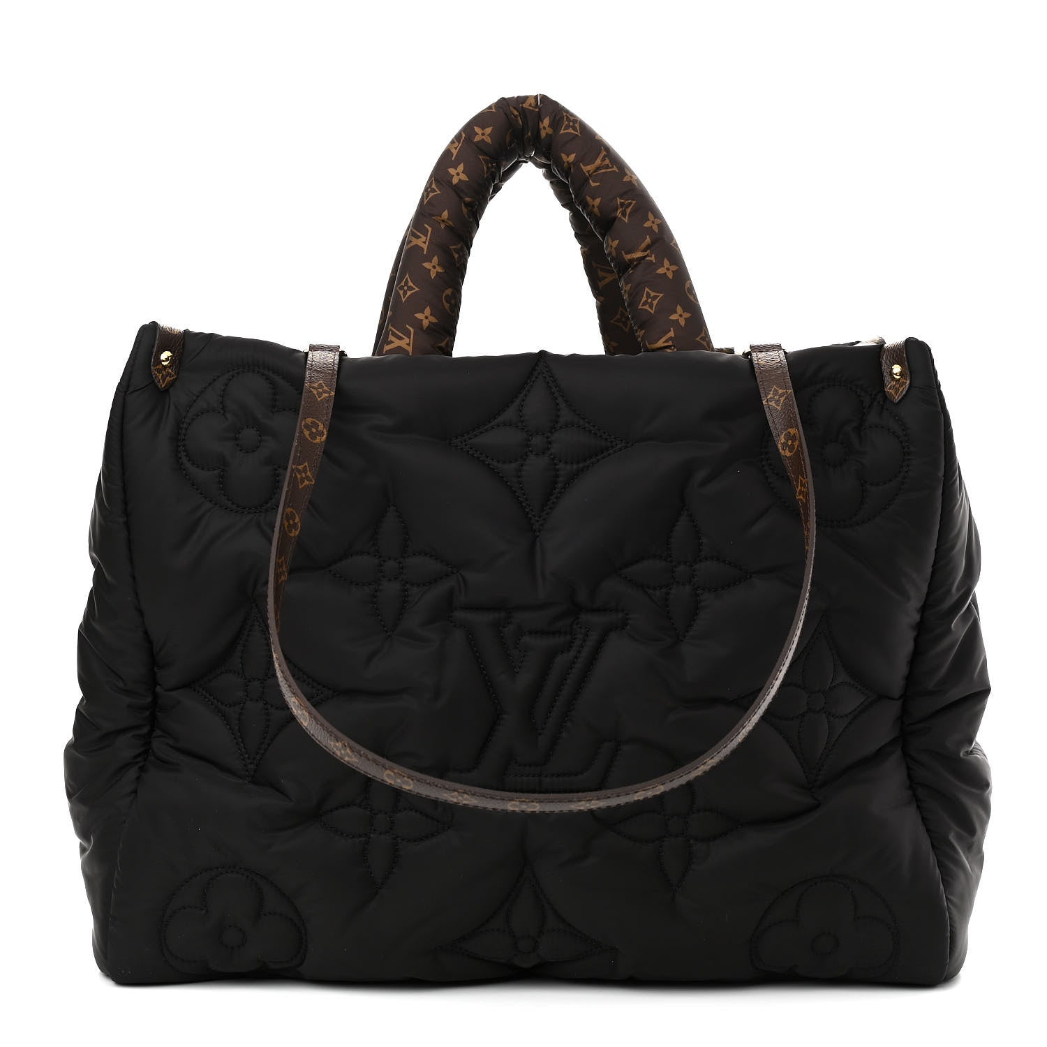 Louis Vuitton Econyl Monogram Pillow Giant Onthego GM Black 1 of 9