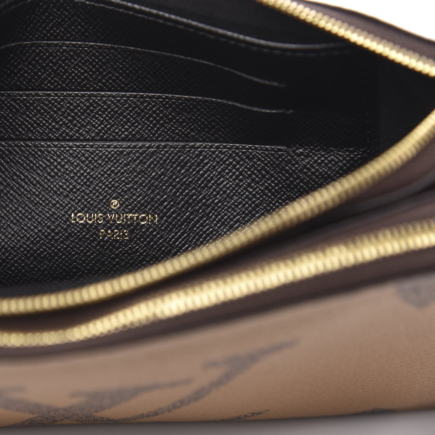 Louis Vuitton Reverse Monogram Giant Double Zip Pochette 7 of 11