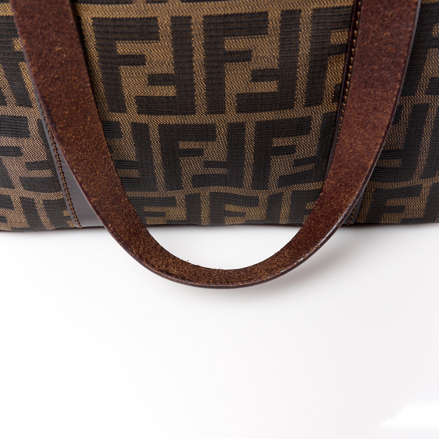 Fendi Zucca Boston Tobacco 12 of 13