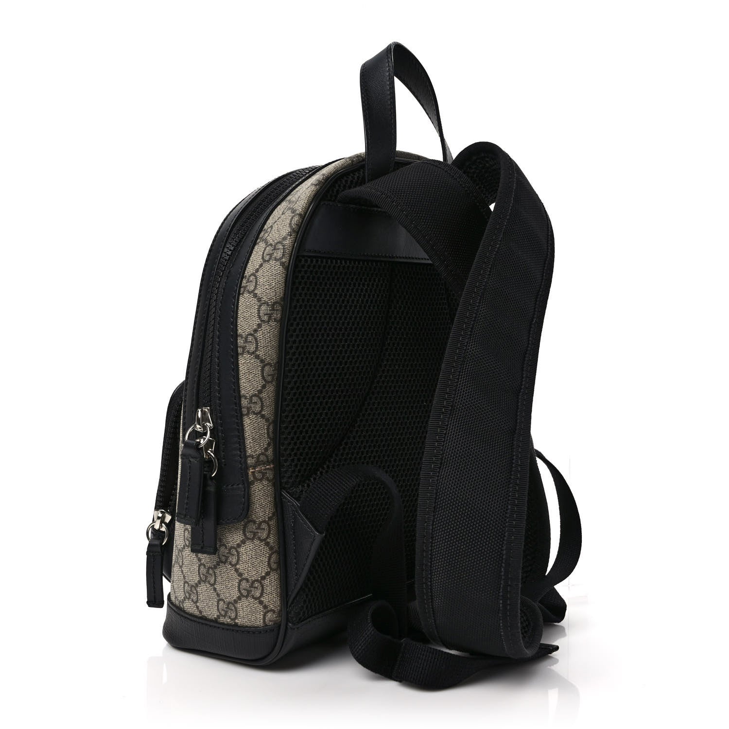 Gucci GG Supreme Monogram Small Eden Day Backpack Black 3 of 9