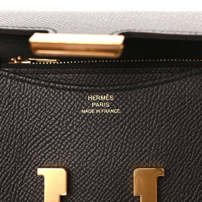 Hermes Epsom Constance Slim Wallet Black 6 of 7