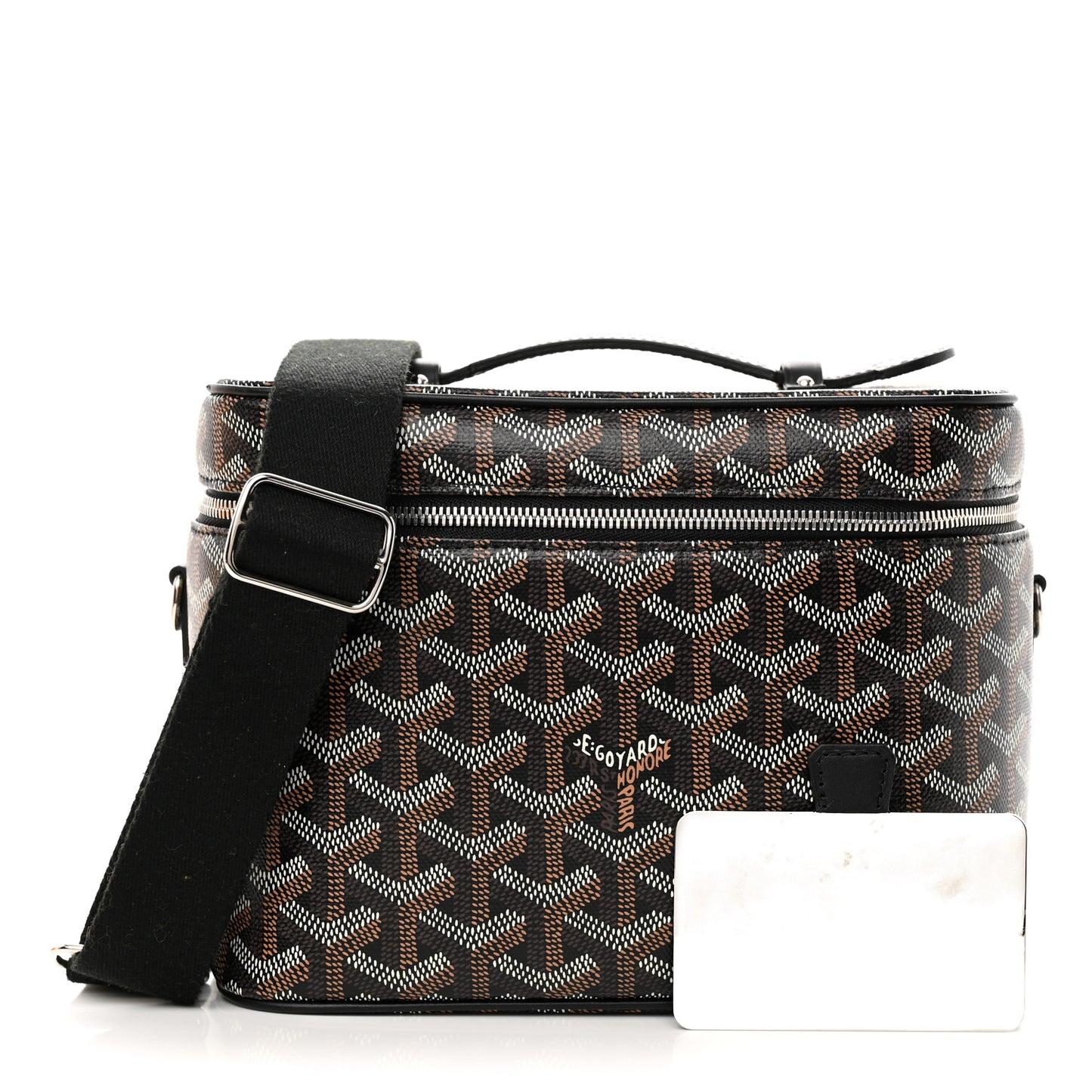 Goyardine Muse Vanity Case Black