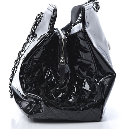 Chanel Vinyl XL Lipstick Tote Black 11 of 12