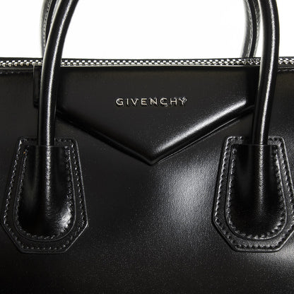 Givenchy Shiny Lord Calfskin Medium Antigona Black 9 of 10