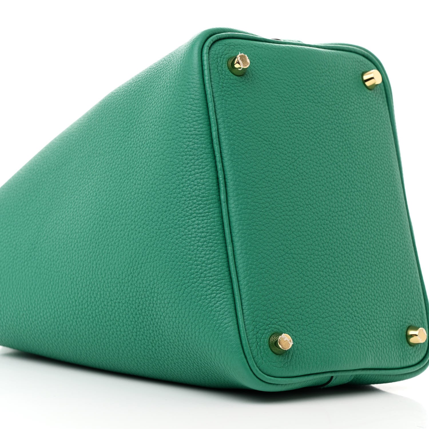 Hermes Taurillon Clemence Picotin Lock 18 PM Vert Jade 9 of 12