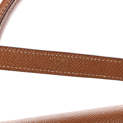 Hermes Courchevel Kelly Retourne 35 Gold 20 of 43