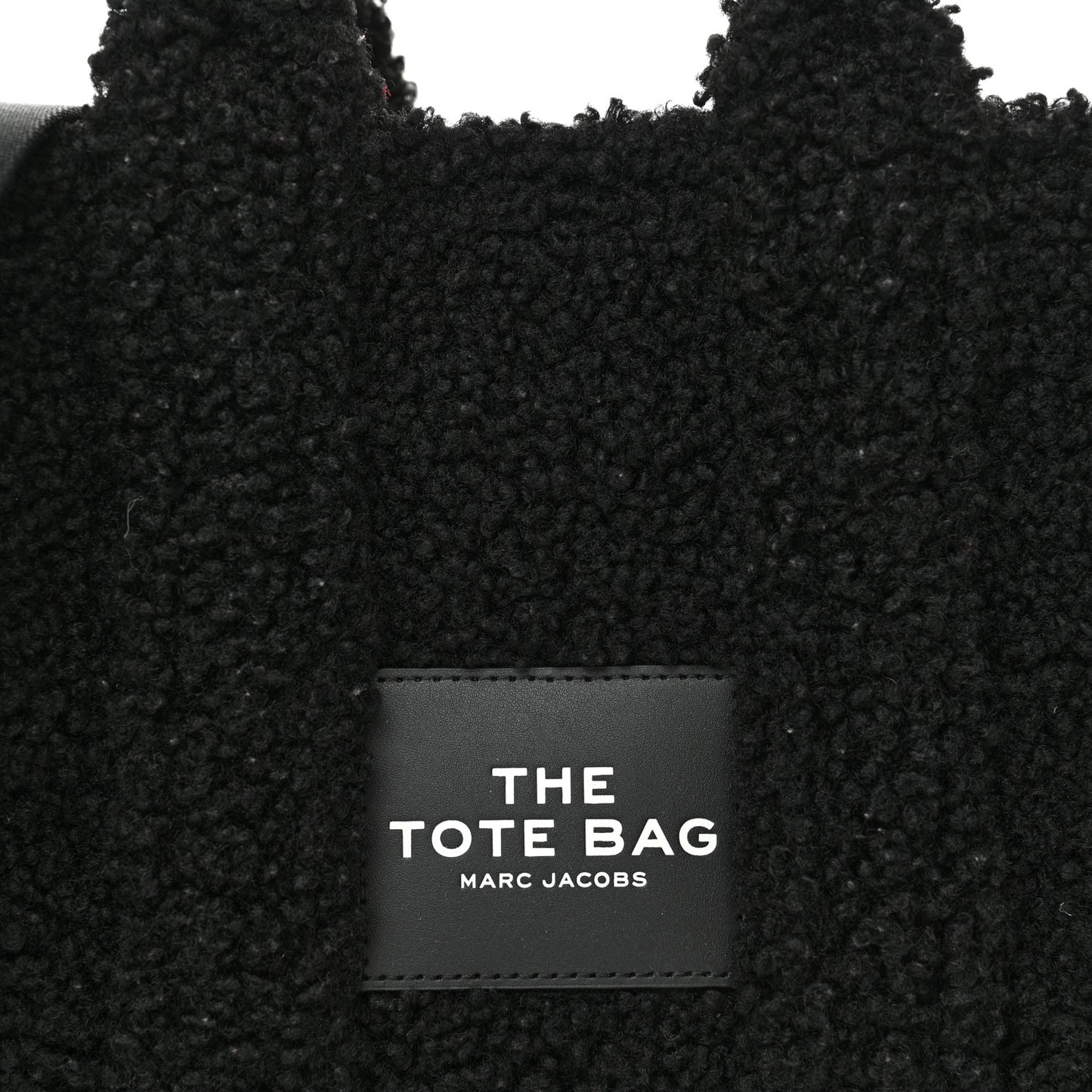 Polyester Cotton Mini The Teddy Traveler Tote Bag Black