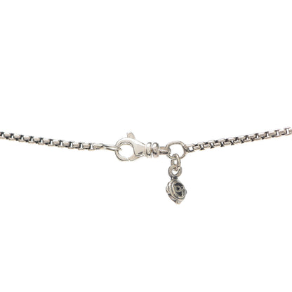 David Yurman Sterling Silver 18K Yellow Gold 30mm Cable Disc Necklace 4 of 5