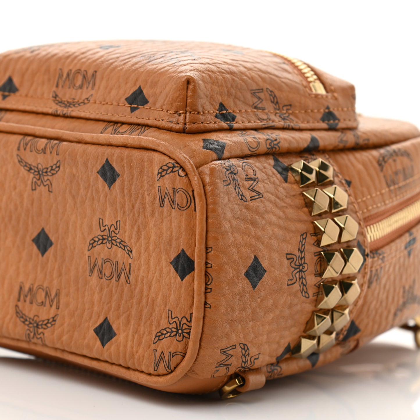 Visetos Side Stud X-Mini Stark Bebe Boo Backpack Cognac