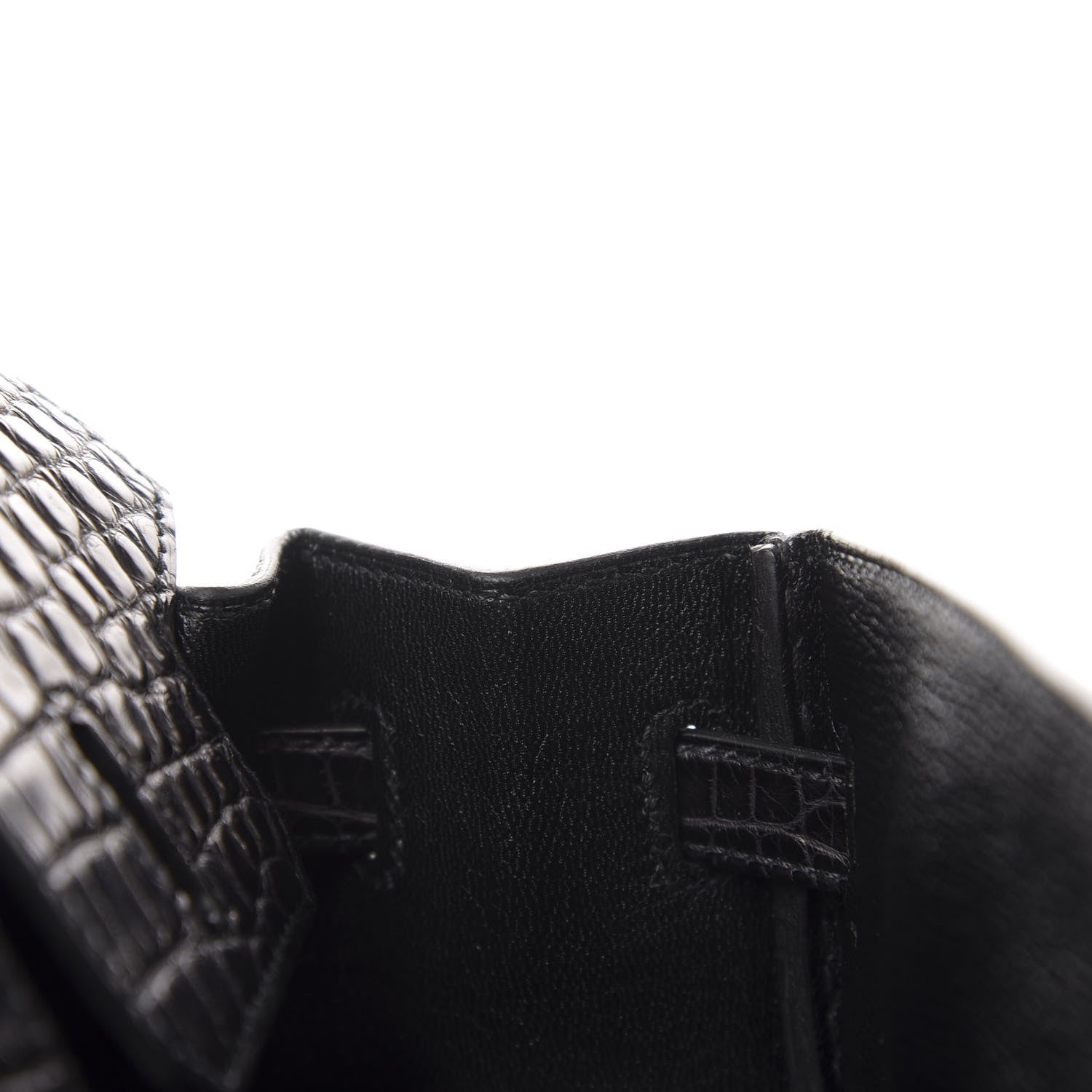 Hermes Matte Alligator Birkin 25 Black 14 of 32