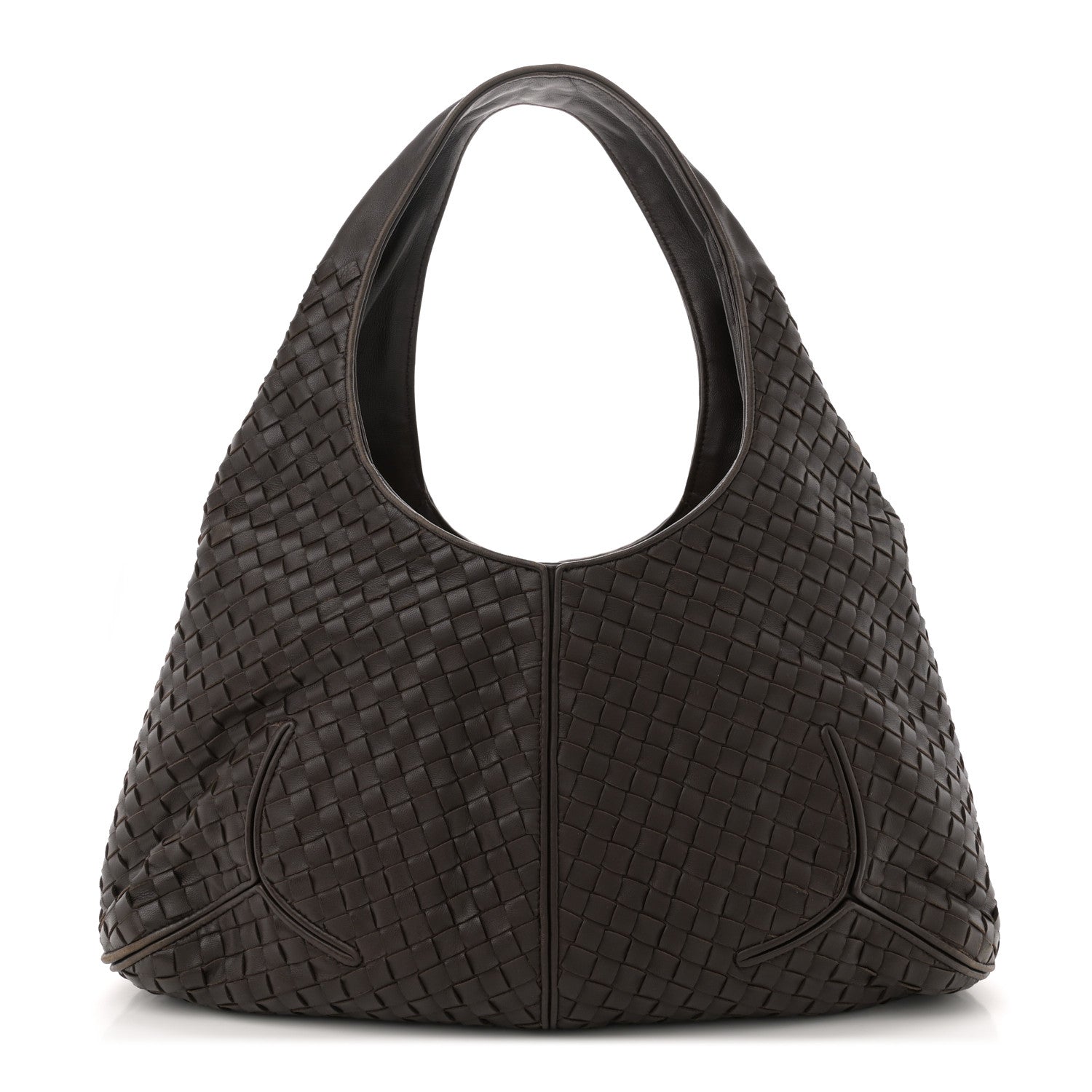 Bottega Veneta Nappa Intrecciato Ball Hobo Ebano 1 of 11